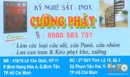 Tp. Hồ Chí Minh: Chuyên thiết kế thi công các loại cửa sắt, cửa pano, cửa nhôm, lan can inox, kèo RSCL1083334