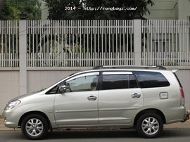 Cần bán gấp xe Innova G cuối 2006, màu ghi bạc