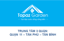 Mua căn hộ giá dưới 1 tỷ, 2PN, liền kề trung tâm tp. hcm Topaz garden