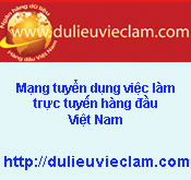 Tuyển dụng mới toàn quốc tại dulieuvieclam. com