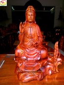 Tp. Hồ Chí Minh: Tượng gỗ Phật Bà Quan Âm (PQA107) RSCL1276216