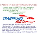 Tp. Hà Nội: khuyến mại chào hè 2014 tại THANHTUNG AUTO CL1322489