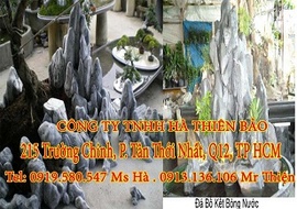 Cung cấp Đá bồ kêt bóng nước dùng làm non bộ, thiết kế sân vườn, cây cảnh