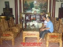 Bắc Ninh: Bộ bàn ghế gỗ nu nghiến Âu Á Tay hộp NG. AU02 CL1325265