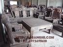 Bắc Ninh: Bộ bàn ghế gỗ mun Minh Quốc voi vai 12 QV08 CL1325279