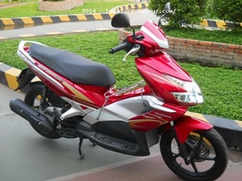 Cần bán xe tay ga HONDA Air blade 2009, màu đỏ đen