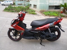 Cần bán xe Yamaha Nouvo 4 LX 135cc màu đỏ đen