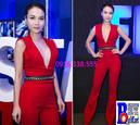 Tp. Hồ Chí Minh: Đồ Bay Đỏ Bộ Quần Áo, Jumpsuit, Set Quần Áo, Quần Áo Rời Của Ca Sĩ Yến Trang CL1336836