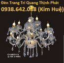 Tp. Hồ Chí Minh: Đèn trang trí nhập khẩu trực tiếp, mua đèn chùm pha lê nến, đèn dầu bão giá rẻ CL1336558