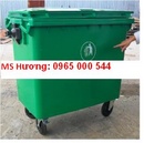 Tp. Hà Nội: Bán buôn bán lẻ thùng rác công cộng 100L-1100L, xe gom đẩy rác, giá rẻ toàn quốc CL1336740