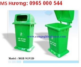 Bán buôn bán lẻ thùng rác các loại, thùng rác công cộng 100L-1100L, gia re nhất