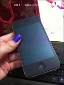 Tp. Hà Nội: Do muốn đổi máy nên mình bán iPhone 4 16GBmàu đen đang dùng. CL1339234P6