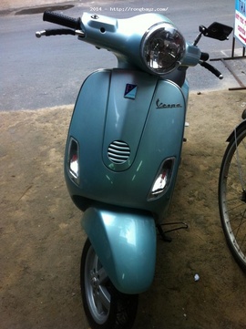 Mình cần bán xe Piaggio Lx vespa Màu xanh biển