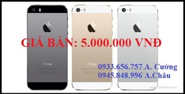 iphone 5s giá rẻ nhất hcm, 3tr-á châu