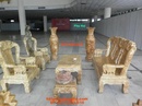 Bắc Ninh: Bộ bàn ghế gỗ nu nghiến kiểu Quốc Voi NGQV-02 CL1353419P6