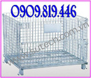 Tp. Hồ Chí Minh: Lồng thép, lồng sắt, pallet lưới, pallet thép, wire container LH 0909. 819. 446 Oa CL1346048