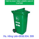 Tp. Hồ Chí Minh: Thùng rác 240L nắp hở, thùng rác 240L nắp kín, thùng rác composit CL1346993