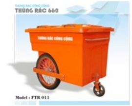 Giá thùng rác 240l, thùng rác nhựa hdpe 120l, thùng đựng rác thải công nghiệp