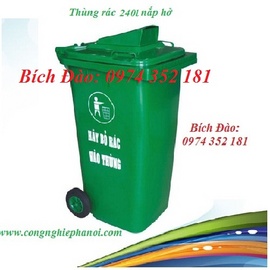 BÁN LẺ RẺ NHƯ BÁN BUÔN Thùng rác công cộng, Thung rac cong cong loại 120l, 240l