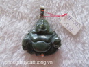 Tp. Hồ Chí Minh: Phật Di Lặc dáng ngồi đá Nephit 7132 CL1353697