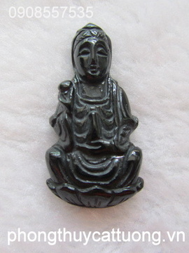 Phật Bà dáng ngồi đá Thiên Thạch