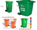 Bắc Giang: Chuyên Thung rac cong cong, bán buôn bán lẻ thùng rác, xe gom rác 400-660L CL1354982P3