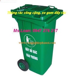 Hà Nội bán thùng rác công cộng, xe gom đẩy rác, giá siêu rẻ-bachhoa24. com