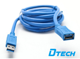 USB 3. 0 nối dài 1. 8m Dtech Chính Hãng