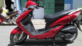 v xe Excel II 150cc đỏ, bstp, 100%