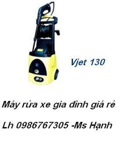Bán máy rửa xe gia đình Vjet Vj130 giá khuyến mại