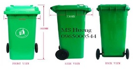 Chuyên thùng rác công cộng, thùng rác các loại (nhựa HDPE, Composite), xe nâng