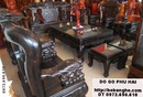 Bắc Ninh: Bàn ghế phòng khách Công phượng gỗ mun PC20 RSCL1181035