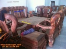Bắc Ninh: Bộ bàn ghế gỗ cẩm lai Quốc Đào vai 14 CL7 CL1368471