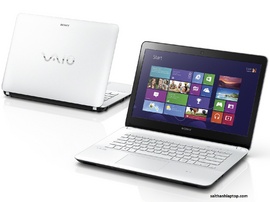 Sony vaio FIT 14E SVF1421BSGW Core i5-3337, ram 4gb, hdd 500gb, vga 1g cực rẻ !