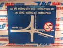 Tp. Hồ Chí Minh: Biển báo hướng dẫn lưu thông phục vụ thi công 100x80cm - gia công tại việt nam CL1371470