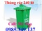 [2] Thùng rác 240 lít, Thùng rác công cộng 120 lít, xe rác 660 lít giá rẻ:0985349137