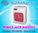 Tp. Hồ Chí Minh: Máy chấm công thẻ giấy Ronald Jack RJ-2200A - giá rẻ nhất CL1375371