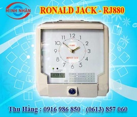 Máy chấm công thẻ giấy Ronald Jack RJ-880 - giá rẻ nhất TP. HCM