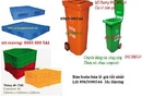 Tp. Hà Nội: Đại lý thùng nhựa, pallet nhựa -Thung rac cong cong (100L-240L), Xe gom đẩy rác CL1376221P2