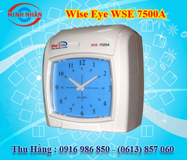 Máy chấm công thẻ giấy Wise Eye 7500A - giá rẻ Đồng Nai
