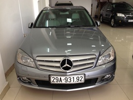 Bán xe Mecedes C230 màu xanh 2009