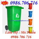 Tp. Hải Phòng: PP Thùng rác công cộng 120l-240l, xe gom đẩy rác 400-1000l nhập khẩu Thái Lan RSCL1359400