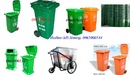 Tp. Hà Nội: ĐƠn vị chuyên cung cấp thùng rác công cộng 120L-240L (màu xanh-cam), xe gom rác CL1378833P4