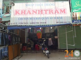 Sang Shop Thời Trang Nam Gần Chợ Bà Hom Khu Công Nghiệp Tân Tạo