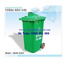 Tp. Hải Phòng: Thùng rác công cộng Rẻ, Bền, Đẹp, thùng rác công cộng 120L, 240L màu xanh rêu. RSCL1128670