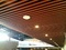 [4] Hệ trần nhôm vân gỗ U-Shaped cho Bể bơi, Resort TUTA(Bắc Giang)