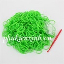 Tp. Hà Nội: chun tết vòng màu xanh lá cây, vòng chun tết hà nội, rainbow loom hà nội CL1385519