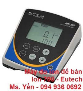 Máy đo ion để bàn Eutech Ion 700