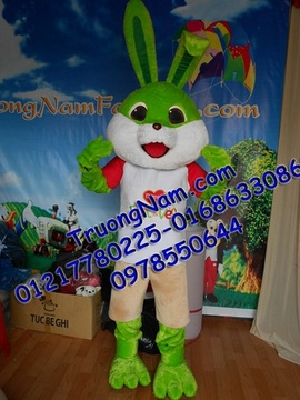 bán và cho thuê mascot thỏ nhân dịp tết trung thu