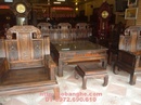 Bắc Ninh: Bàn ghế đồng kỵ Gỗ Mun Kiểu Như ý voi NY03 CL1388599